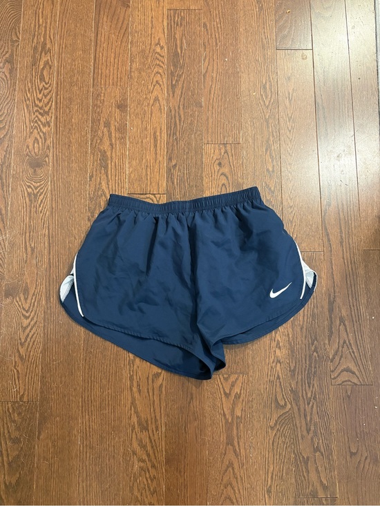 Nike Pants - Nike Navy Athletic Running Shorts with White Trim